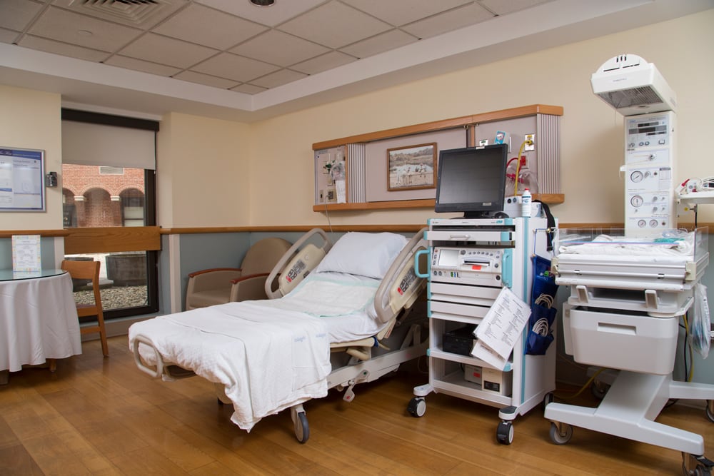 Families Are First Birthing Center room